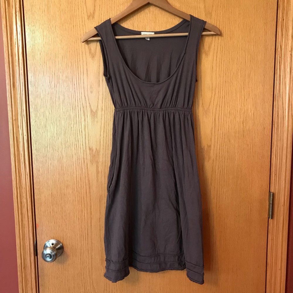 Silence + Noise urban outfitters brown dress XS